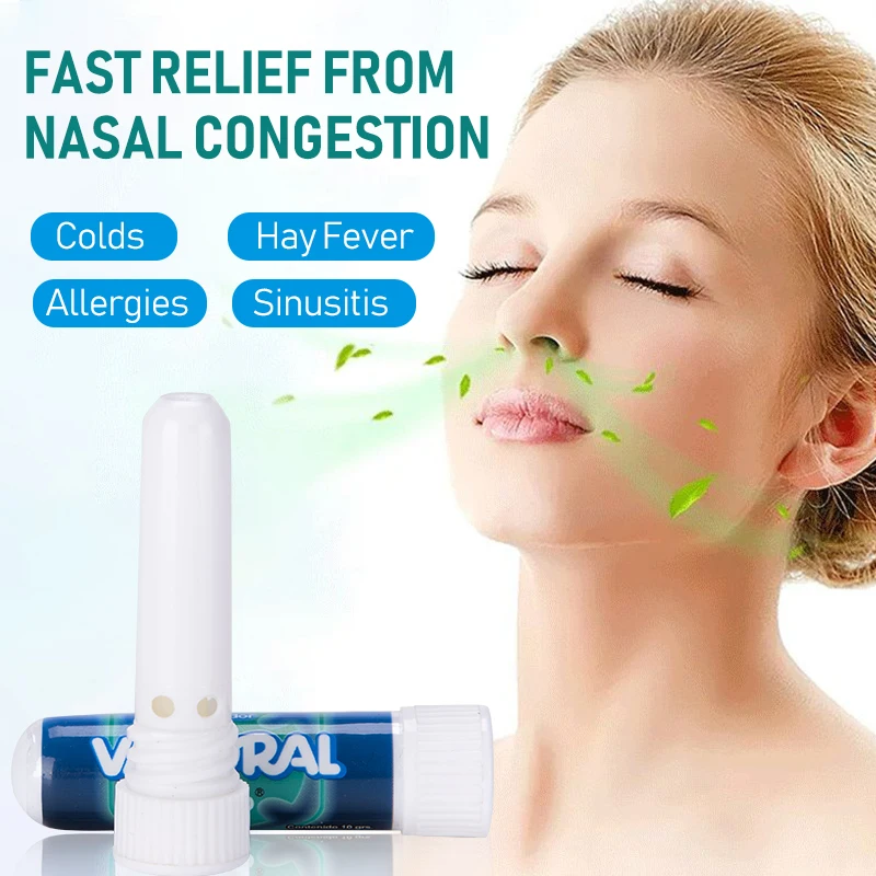 

Thailand Nasal Inhaler Mint Nasal Essential Oil Menthol Inhaler Relieve Rhinitis Relieve Fatigue Refreshing Artifact