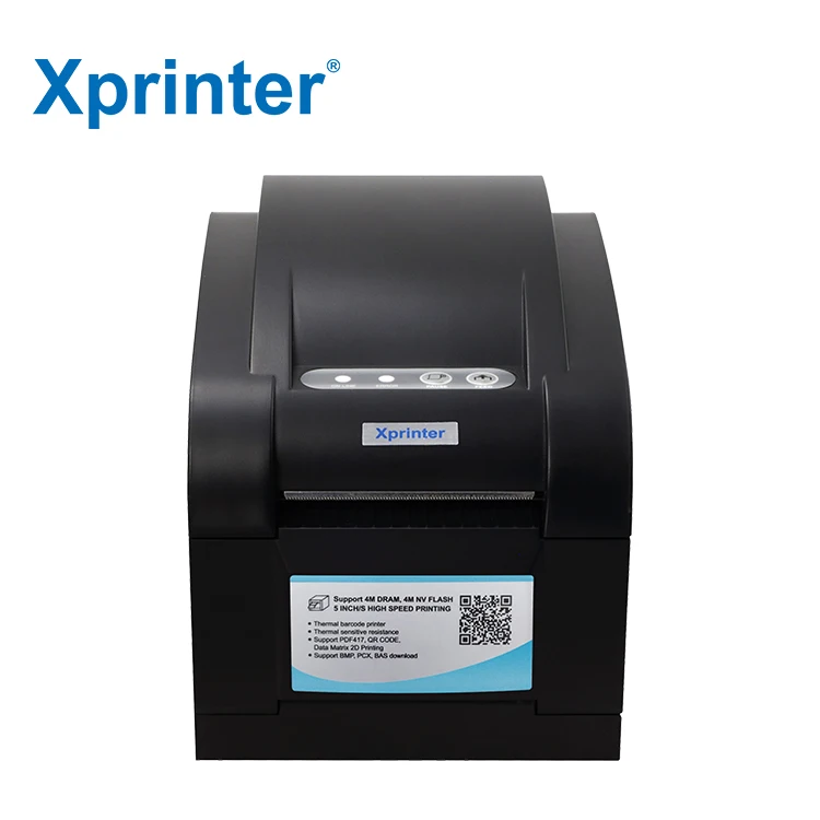 Фото Принтер Xprinter XP-350B/350BM 2-в-1 для прямой термопечати чеков, билетов и этикеток (3 дюйма/80 мм) №5