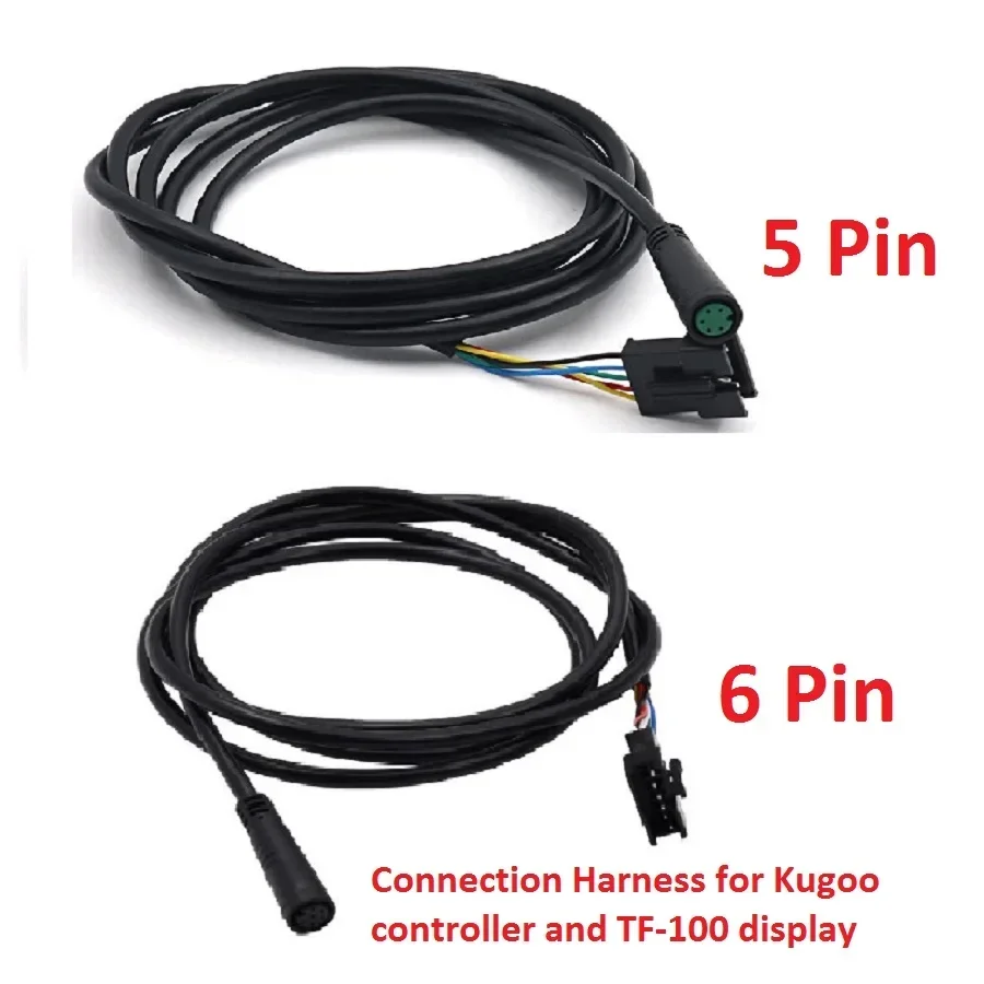 5/6-контактный жгут подключения линии прибора для контроллера Kugoo M4 и дроссельной