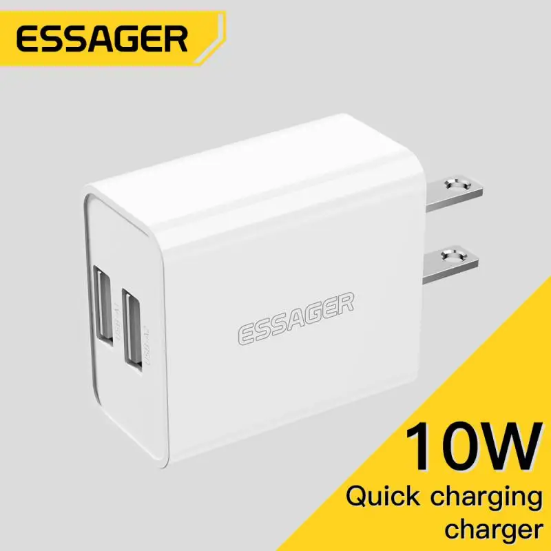 

Fast Charging Mobile Phone Charger Portable Travel Charging Plug Adapter Dual Usb Charging Adapters Quick Charger Usb Charger