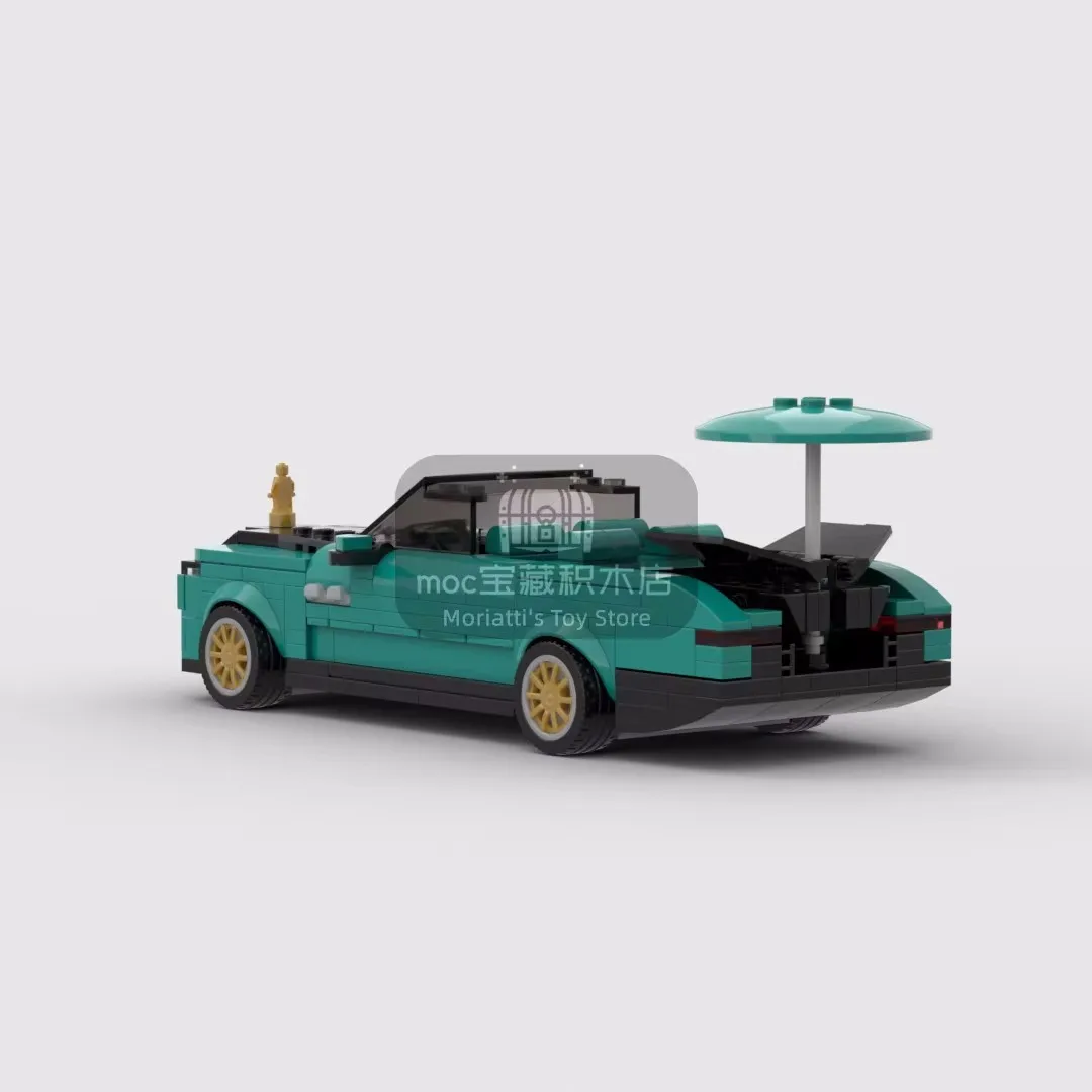 MOC Rolls Boat 417 шт. конкурентоспособная скорость Champion Racer строительные блоки