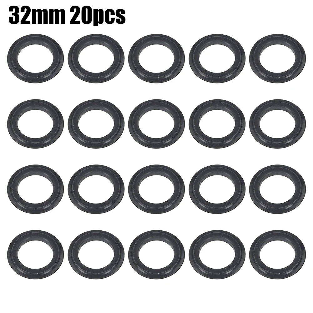 

20Pcs Rubber Seal Black Washer Gasket For Faucet Bathroom Sink O Ring Basket Waste Plug Strainer Water Home Tools