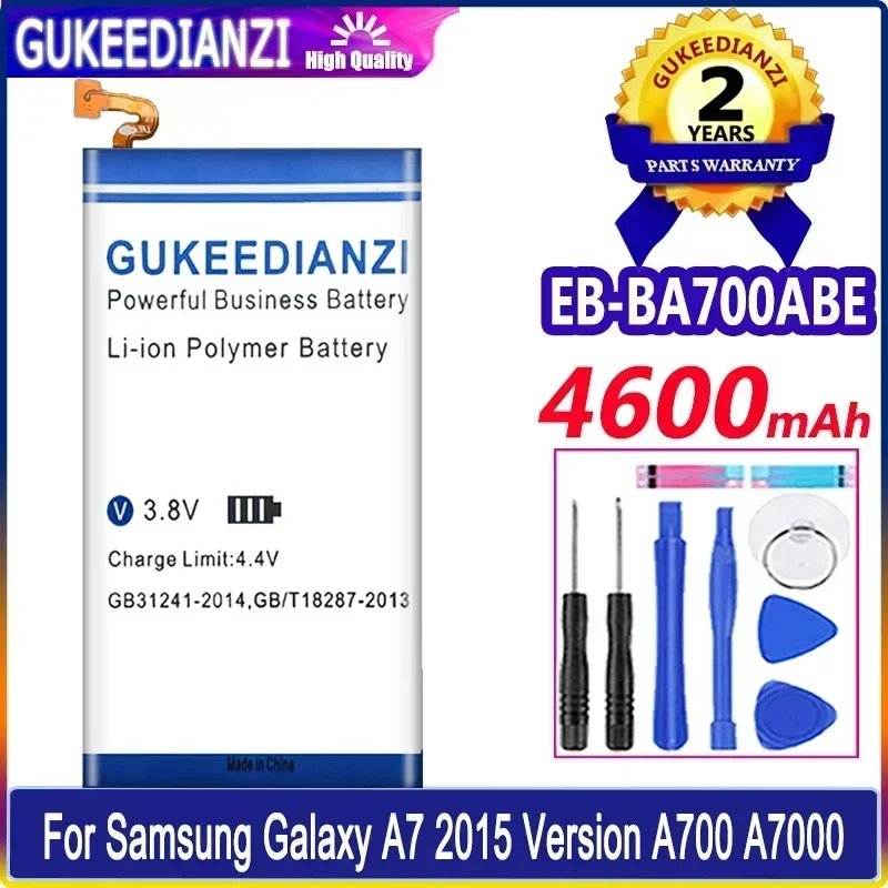 EB-BA700ABE 4600 мАч Аккумуляторы для мобильных телефонов Samsung Galaxy A7 A 7 2015 A700FD SM-A700 A700L
