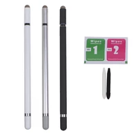 3 in 1 smart touch screen pen capacitive pen stylus for mobile phone tablet writing pencil pc capacitive pen