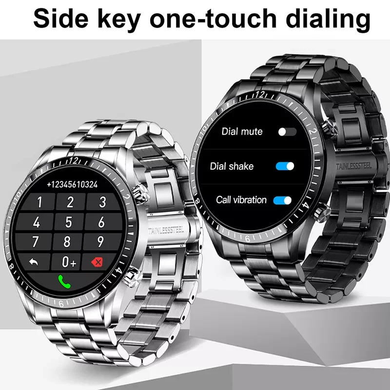 

2021 New Business Smart Watch Men Bluetooth Call Smartwatch Men Women Waterproof Sport Fitness Tracker Bracelet For IOS Android