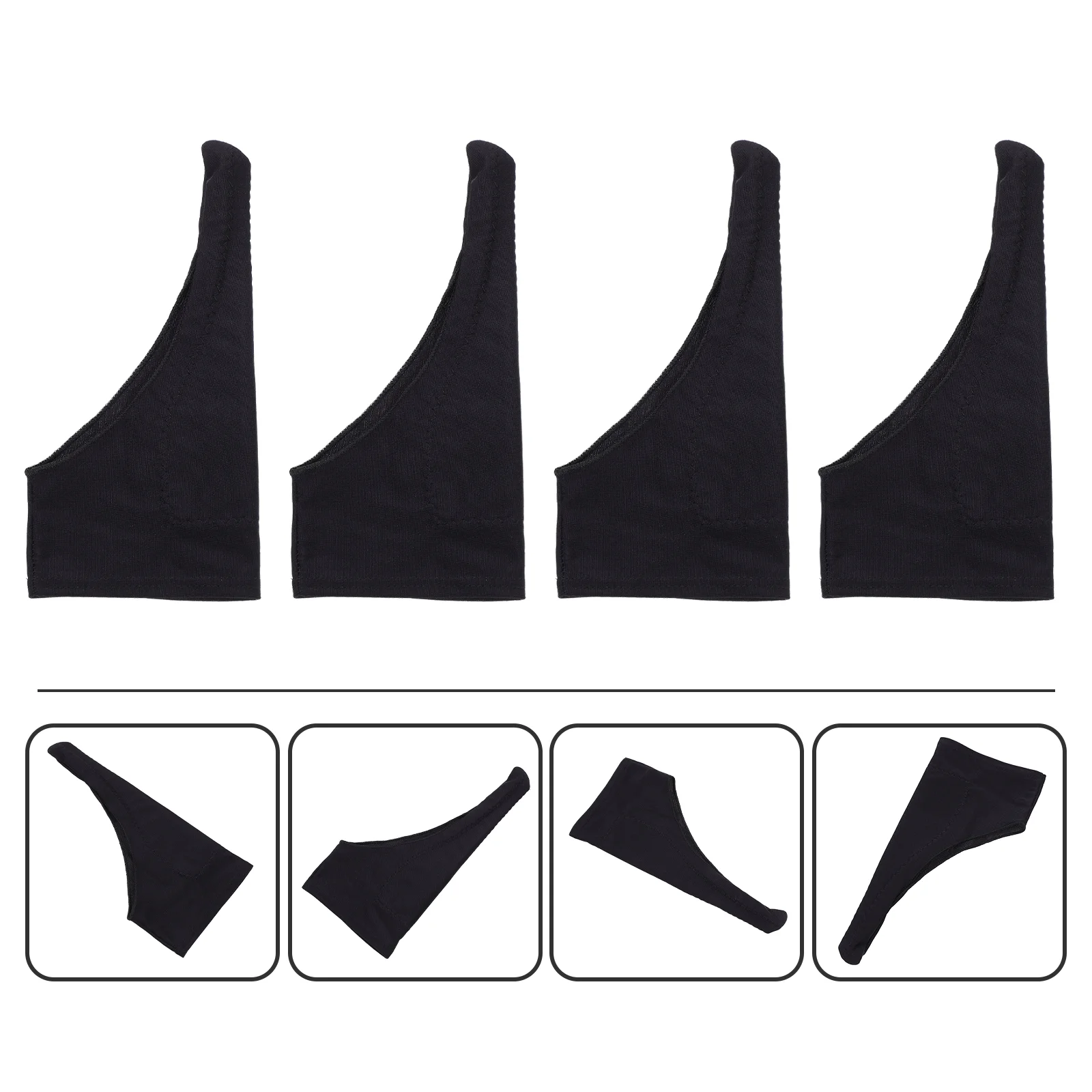 

4pcs Polyester Drawing Glove Artist Glove For Drawing Tablet Sketching Size XS