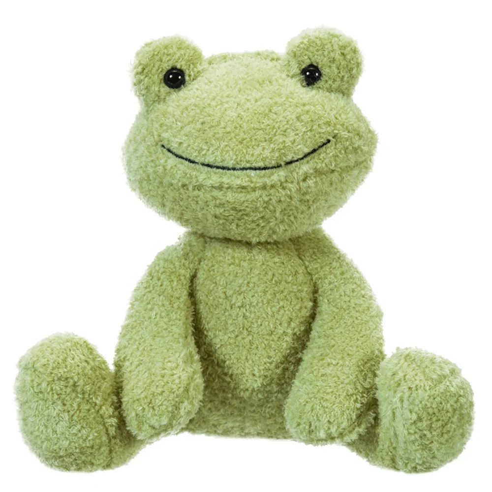 Kawaii Frog Plush Toy Soft Stuffed Animal Frog Plushie Figure Doll 23cm
