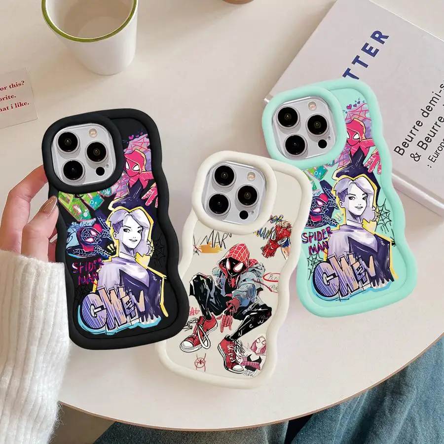 Marvel Superhero Spider-Man Phone Case for Realme C65 4G 5G C67 Narzo 30A N53 N55 50APrime 50iPrime 60x 70x 70 Pro Capa Cover