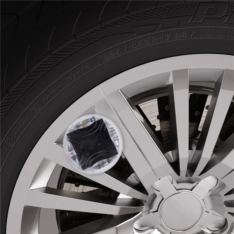 4 шт. колпачки для автомобильных шин с датчиком движения