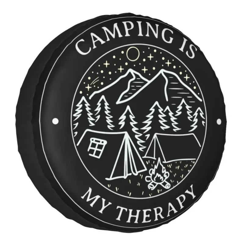 Кемпинг Terapia Roda Sobressalente Tampa do Pneu Универсальный для Toyota Land Cruiser Prado Camper Mountain Camp Jeep RV SUV