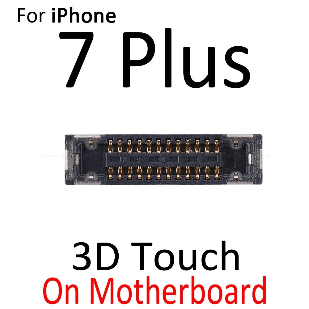 2 шт. FPC коннектор для iPhone 7 8 Plus Lcd дигитайзер 3D сенсорный экран зажим на