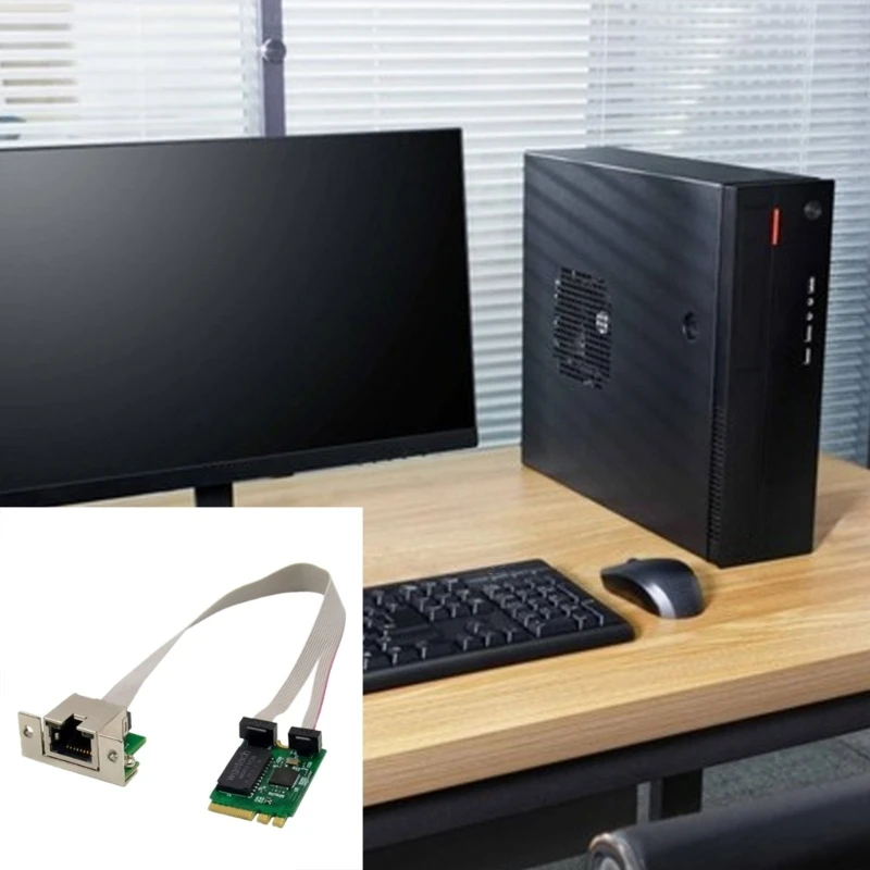 Сетевой адаптер M.2 RJ45 Чип RTL8125BG Сетевая карта Gigabit Ethernet 2 Прямая распродажа