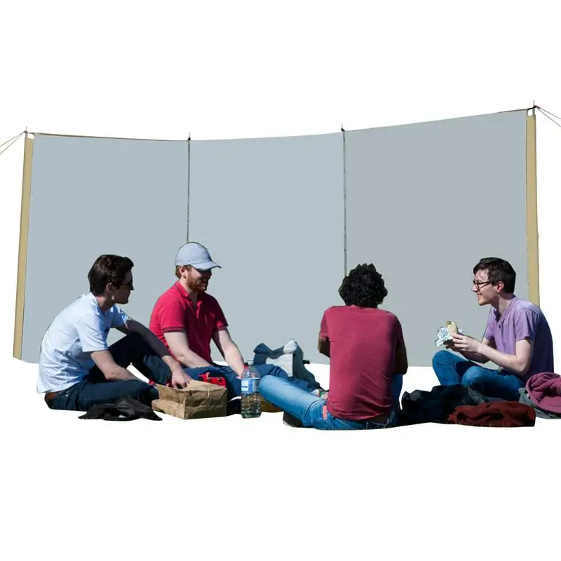 

Ветрозащитный Оксфордский ветрозащитный блок с сумкой на шнурке, универсальный солнцезащитный экран, ветрозащитный Отдых на природе