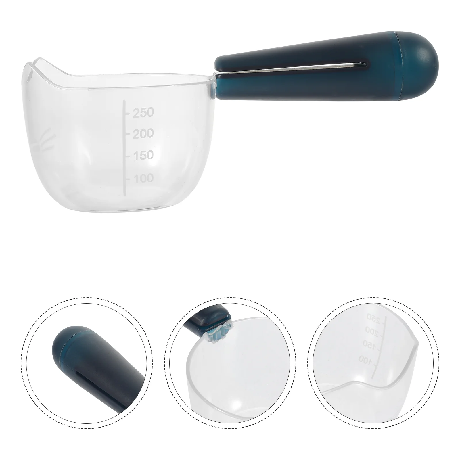 

Scoop Dog Food Spoon Portable Plastic Pet Holder Reusable Scoops Animals Spoons
