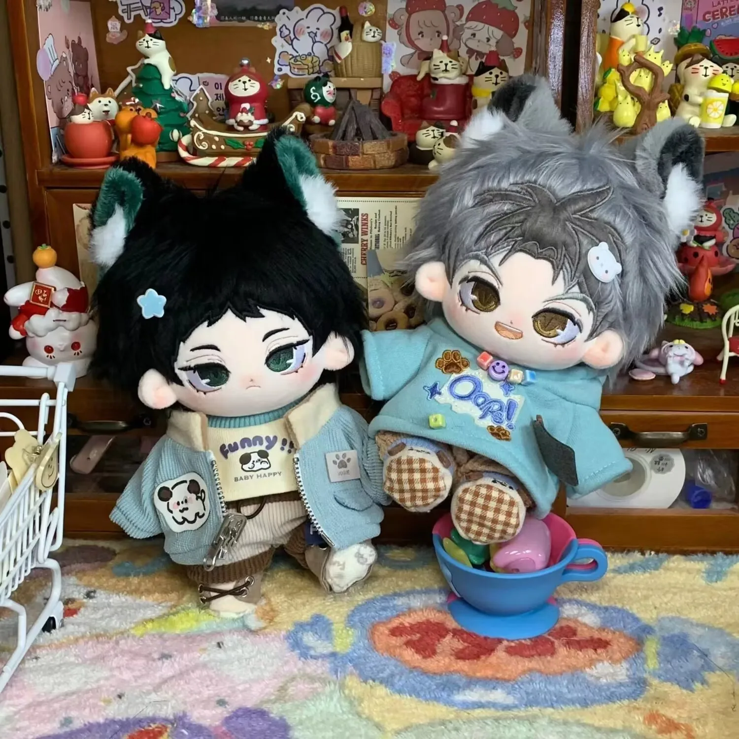 

20cm Anime Haikyuu Kotaro Plush Stuffed Doll Body Cosplay Dress Up Dolls Mascot Plushie Pillow Fans Xmas Gift New