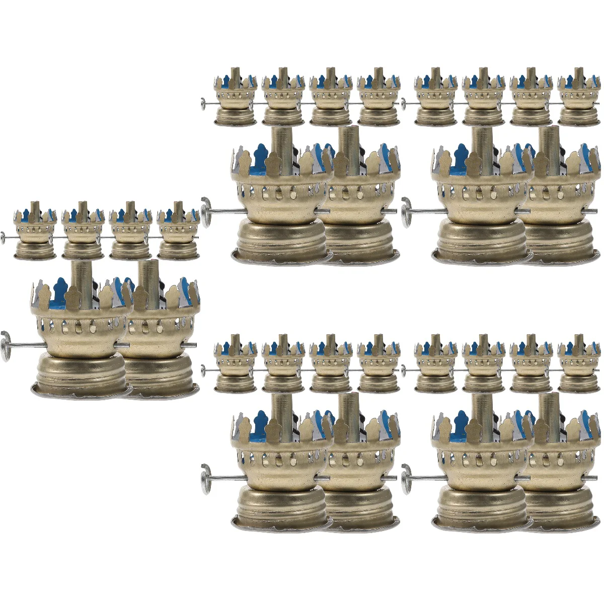 

30 pcs Oil Lamp Wick Holder Kerosene Lamp Burner Kerosene Lamp Repair Part