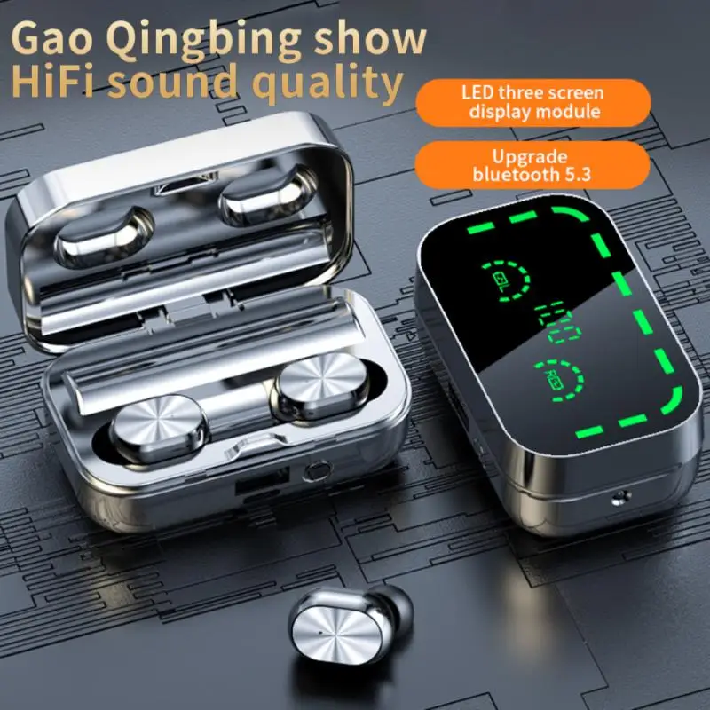 

YD05 Gaming Headsets TWS Earphone Bluetooth Wireless Headphones 9D Stereo Touch Control Earbuds Sport Headset Noise Reduction