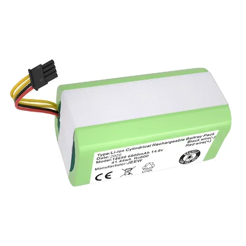 100% новинка 14 4 В 6800 мАч литий-ионный аккумулятор для Cecotec Conga 1290 1390 1490 1590 Staubsauger Genio