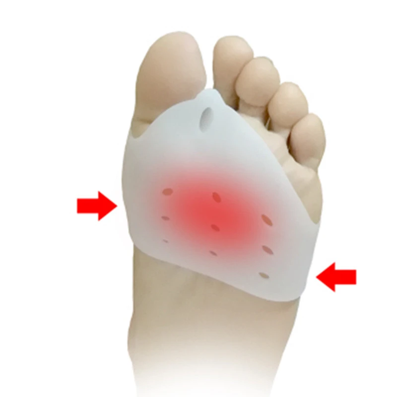 

Sdatter 2pcs Hallux Valgus Corrector Bone Thumb Orthopedic Braces Silicone Toes Separator Foot Pads Pedicure Orthopedic Pad