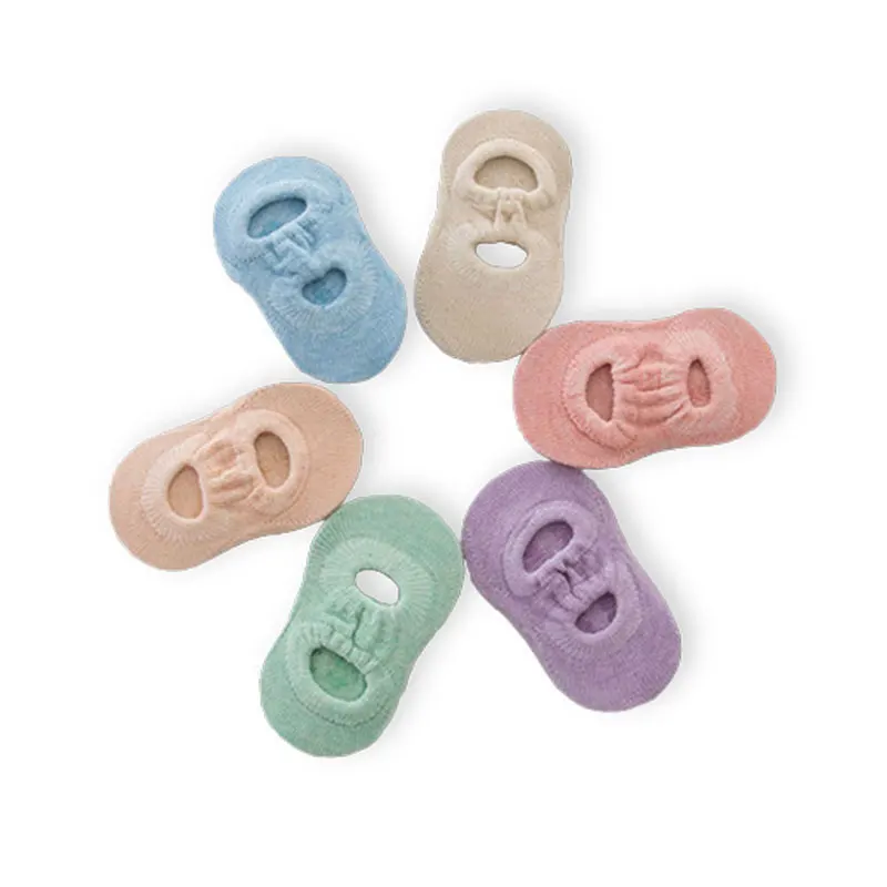 

Summer Children Baby Solid Color Anti-slip Sock Toddler Boys Girls Ctue Overall Cotton Socks Kids Unisex Comfortable Stuff