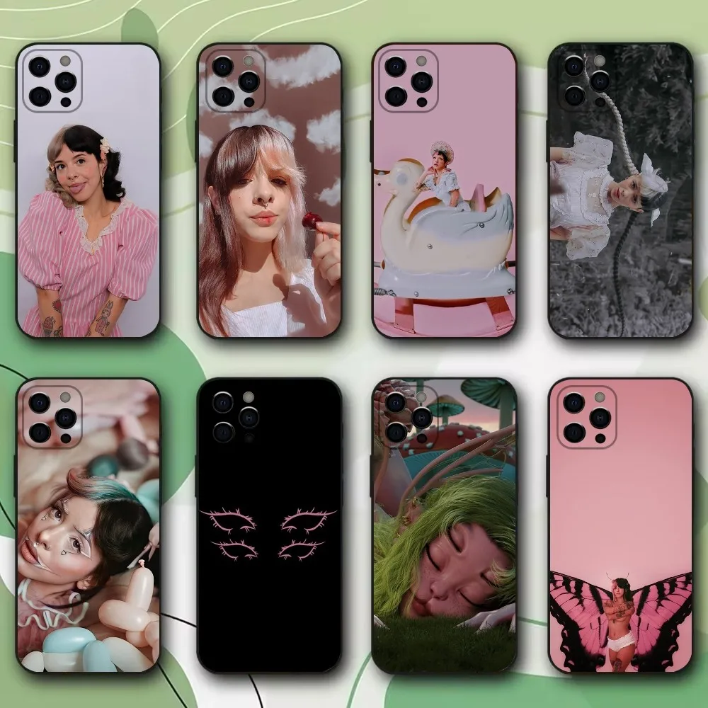 Чехол для телефона M-melnie Portals Martinez iPhone 16 15 14 13 12 11 Pro X XS Max XR Plus мягкий черный