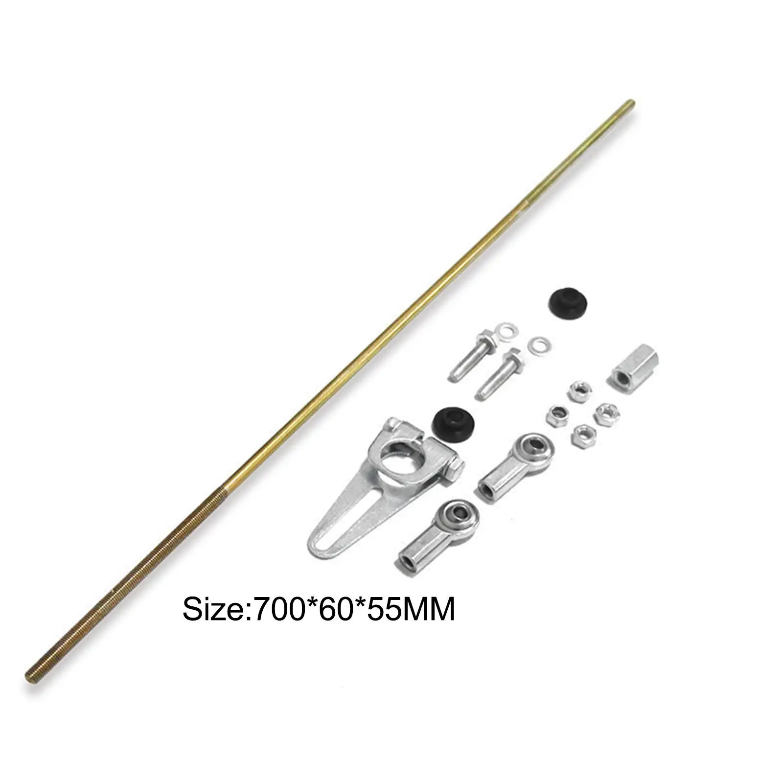 

Adjustable Transmission Column Shift Linkage Kit Durable for GM TH-200