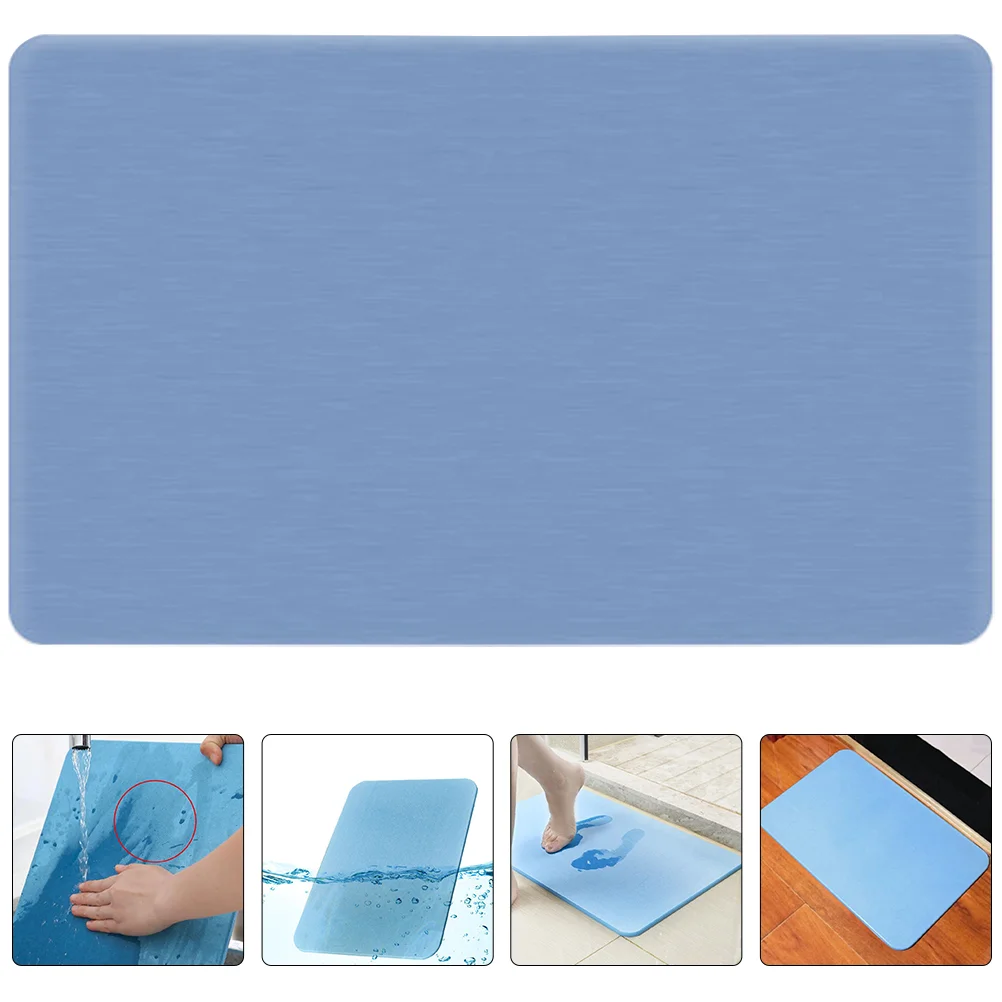 

Mat Bathroom Floor Rug Anti Non Bath Shower Skid Carpet Mats Absorption Water Door Diatomaceous Earth Entryway Bathtub Pad Rugs