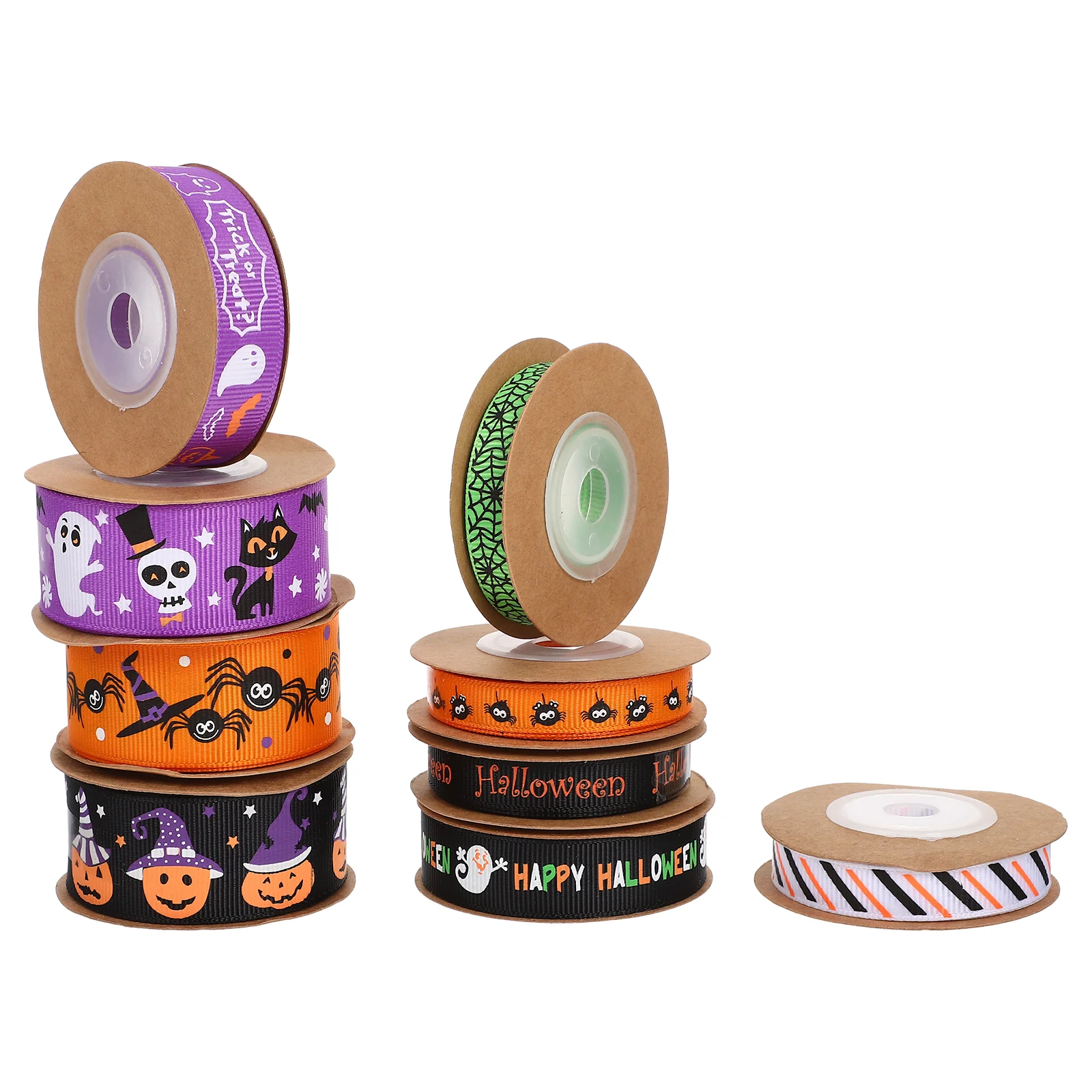 

Ribbonribbons Wrapping Grosgrain Decorative Packaging Candy Bag Bow Floral Party Pumpkin Wired Strap Multi Adorable Festival