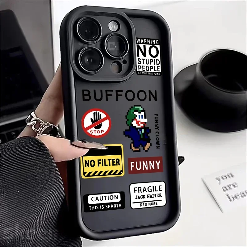 Clown Buffoon Phone Case for OPPO A5 A7 A16 A17 A38 A53 A54 A55 A58 A72 A74 A76 A78 A94 A98 4G 5G Cover