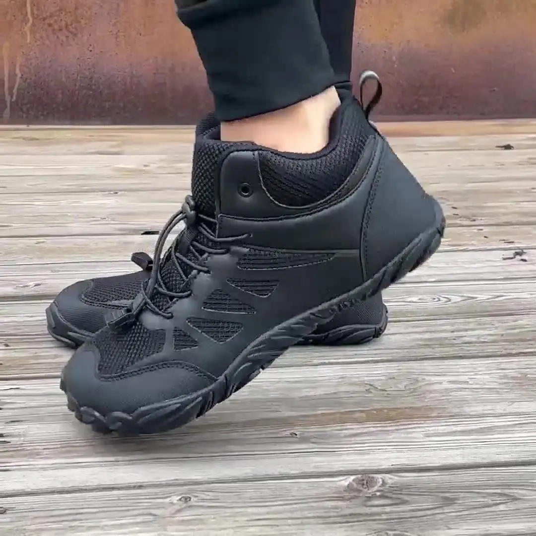 Зимние зимние ботинки походная обувь Нескользящая повседневная босиком