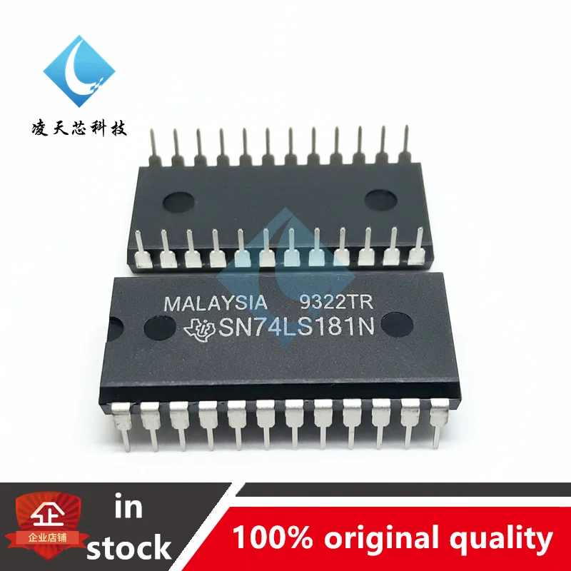 

SN74LS181N 74LS181 In-line DIP24 Arithmetic Logic Unit Chip IC