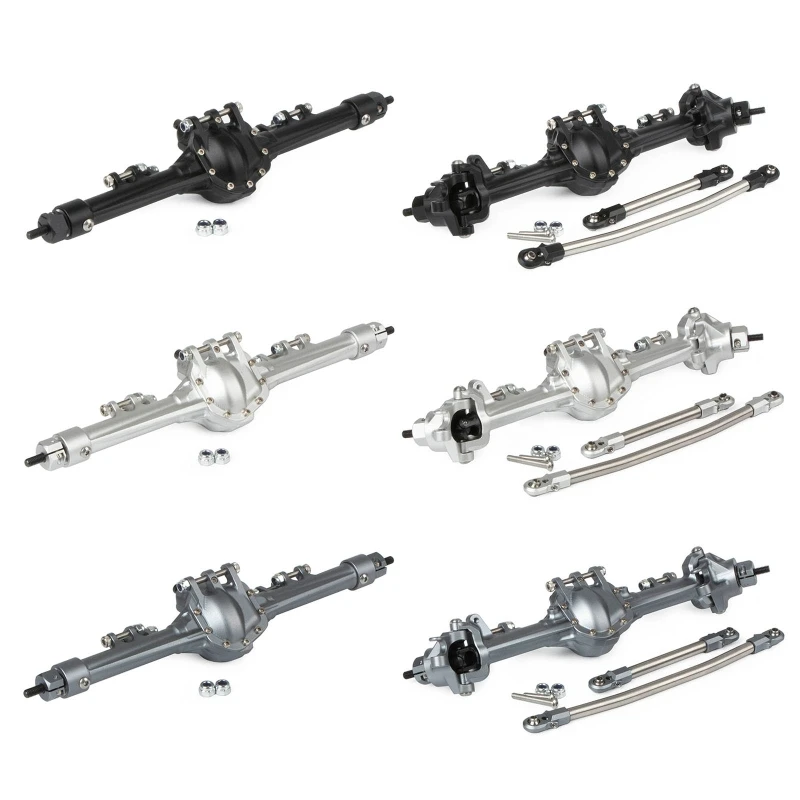 

Обновленная деталь модификации автомобиля R/C, передняя ось/задняя сборка, сменное устройство для 1:10 SCX10 II, деталь автомобиля