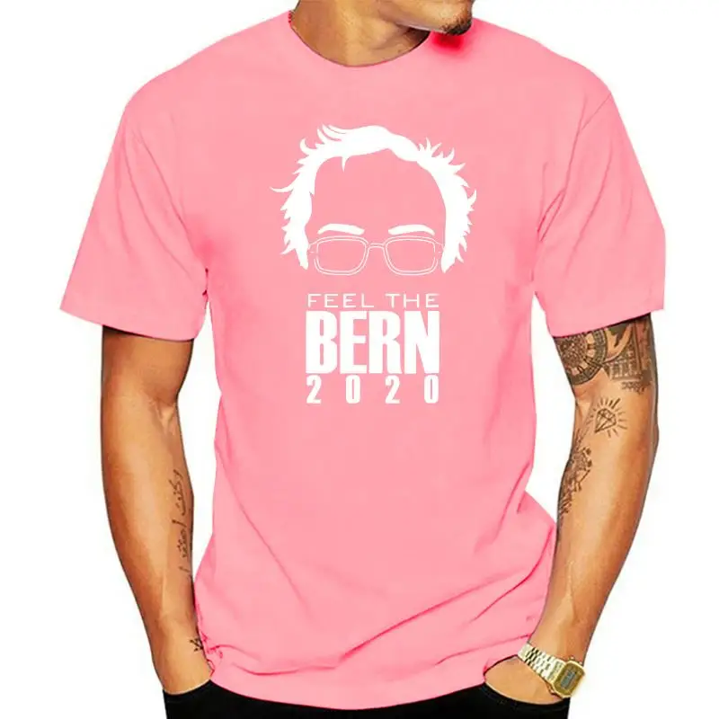 

Feel The Bern 2022 Bernie Sanders Black T-Shirt Size S-5XL(1) Funny