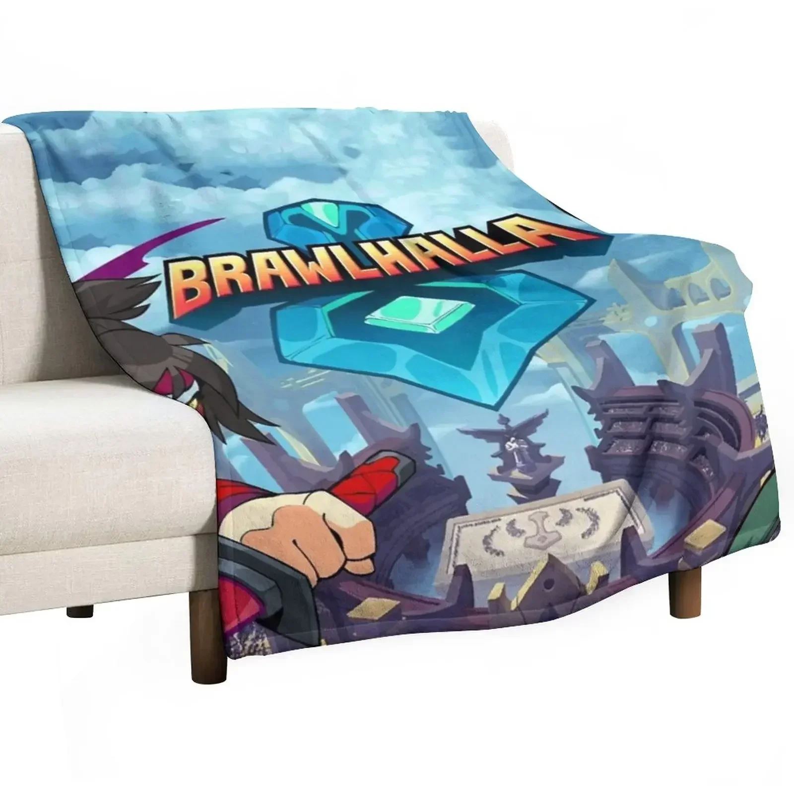 Super brawlhalla Throw Blanket Softest blankets and throws Blankets