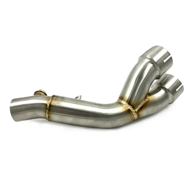 Подходит для Yamaha R6 YZF 2006-2019 глушитель Y средняя труба звено мотоцикла система