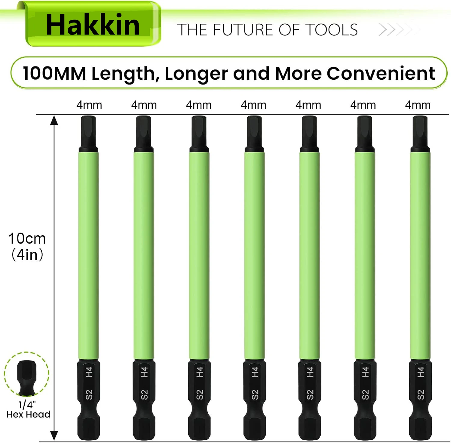 7 шт. 1/4 &quotшестигранный ключ - 3 94&quot длинный метрический мм шестигранный набор