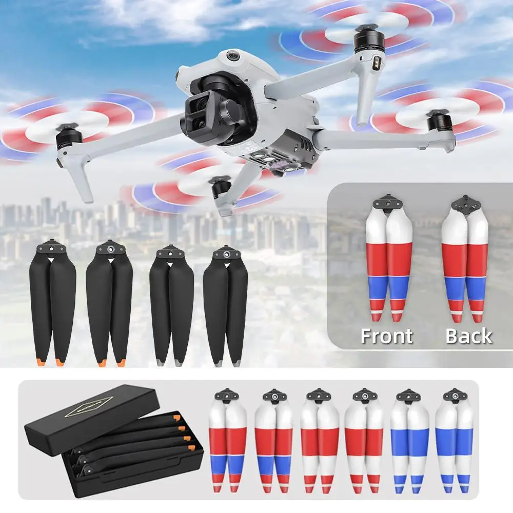 

For Dji AIR 3 Propeller Hard And Durable Lightweight 8747F Propellers Storage Foldable Props Blades Accessories
