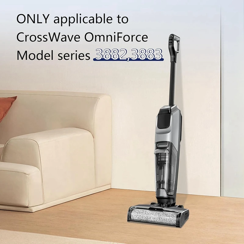 Розничная продажа для Bissell Crosswave Omniforce 3882 3883 рулонная щетка пылесоса фильтры Hepa