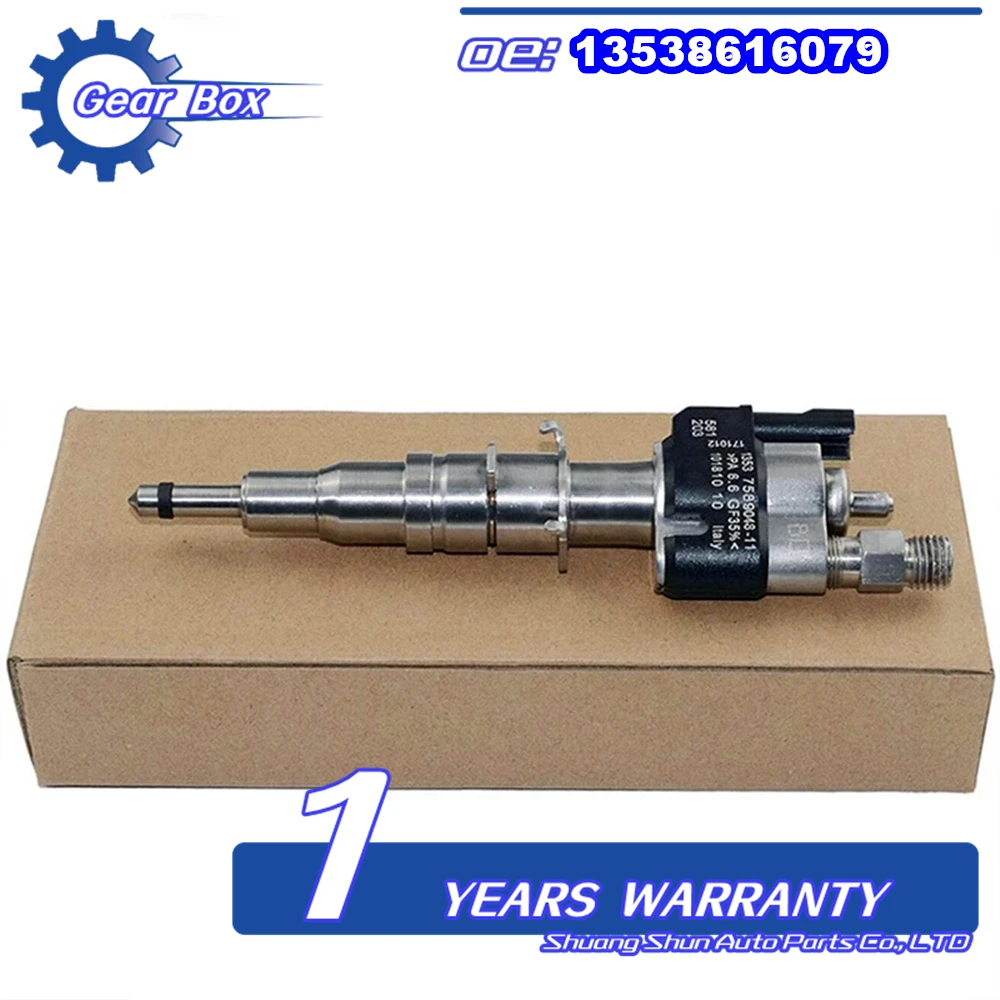 

New Fuel Injector 13537585261 13538616079 13537589048-11 09-12 for BMW N54 N63 135 335 535 550 750 X5 X6 Auto Parts 13537565138