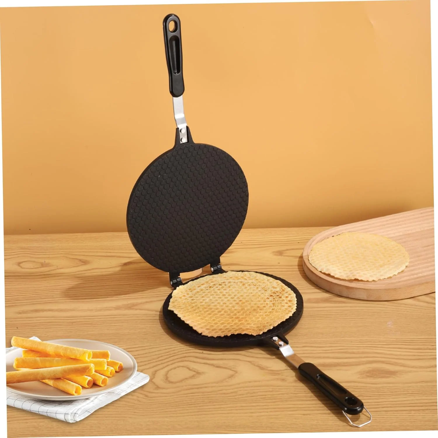 Presa Pan Tortilla Maker 7-дюймовый антипригарный пресс для тортильи и плита с ручкой