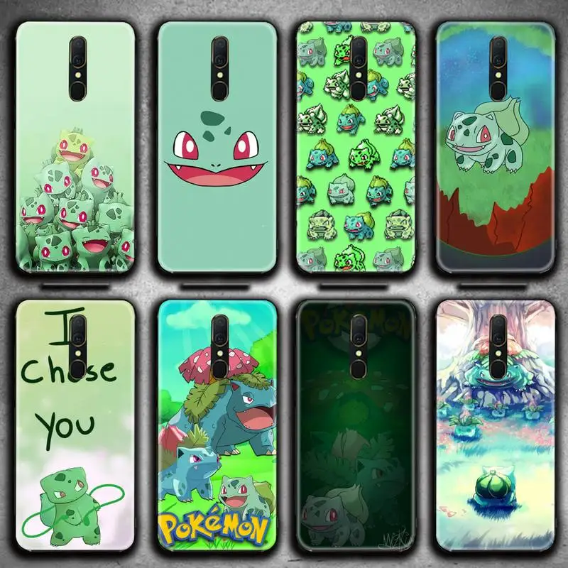

Pokémon Bulbasaur Phone Case For Oppo A5 A9 2020 Reno2 z Renoace 3pro A73S A71 F11