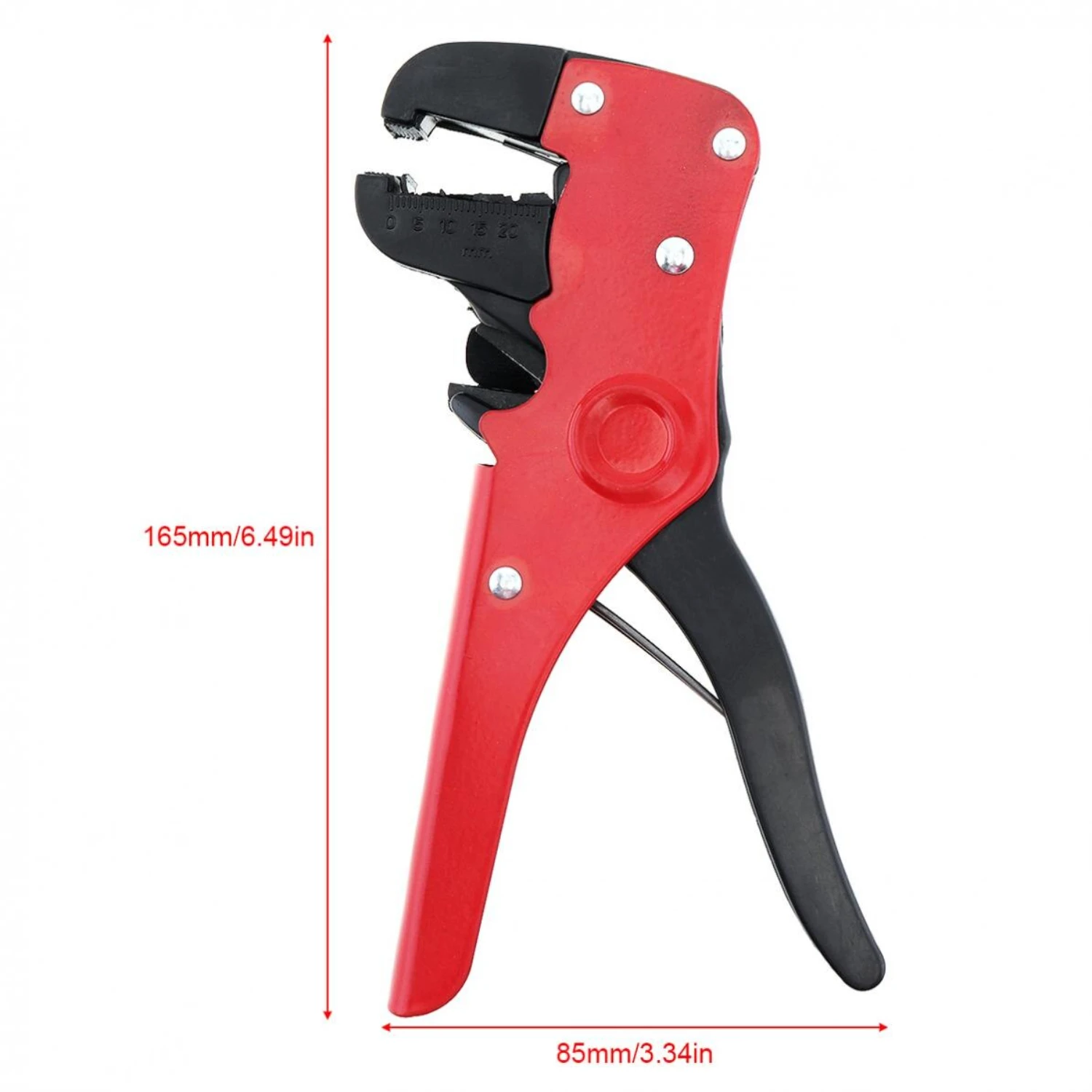 Efficient Convenient and Portable Multifunctional Plastic Steel Duckbill Wire Strippers - Handy Spring Reset Cable Crimper Cut