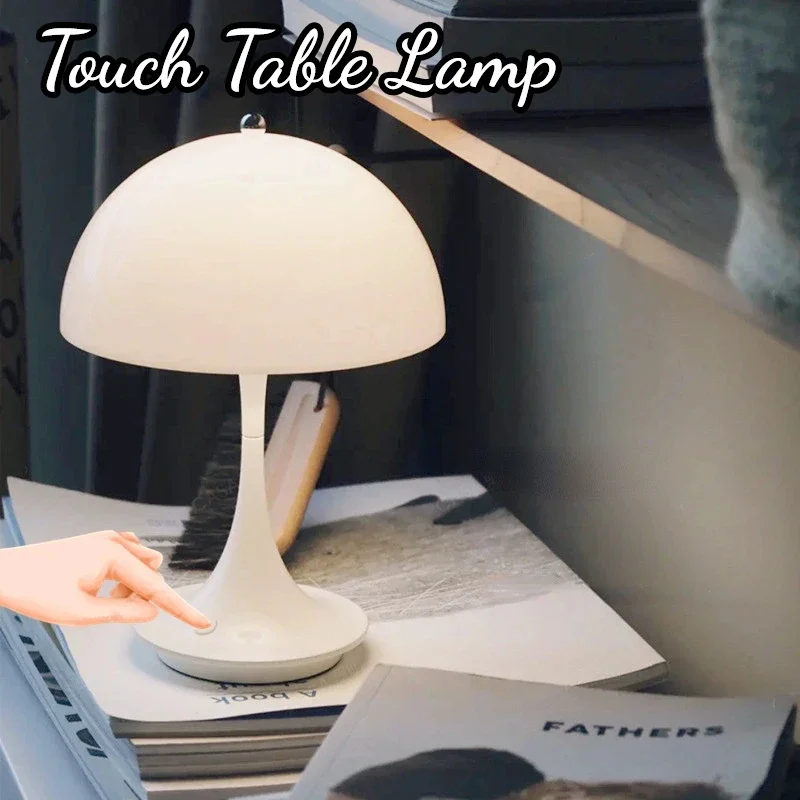 Скандинавский датский грибной настольный светильник для дома спальни