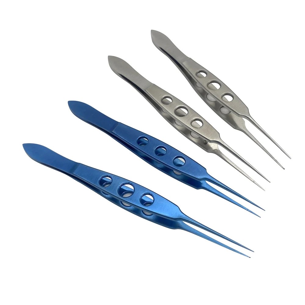 

ophthalmic Tying Toothed Forceps 1pc Micro tweezers Microscopic surgical instruments