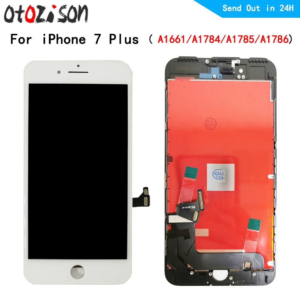 ЖК-дисплей для Apple iPhone 7 Plus, A1661, A1784, сенсорная панель, дигитайзер, датчик в сборе для iPhone7 Plus, сменный ЖК-дисплей