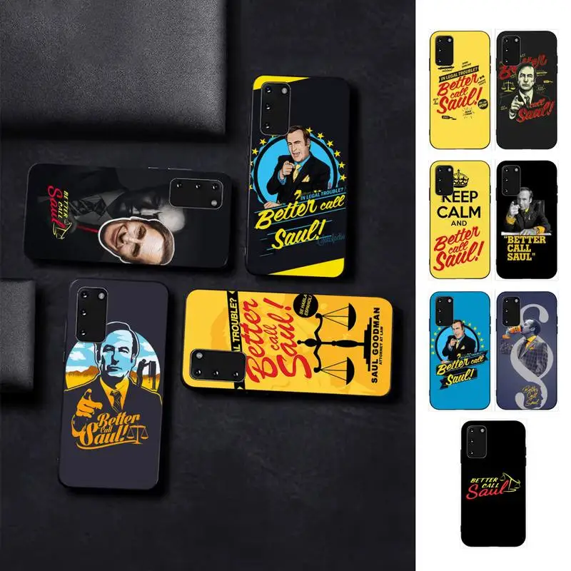 

Better Call Saul Phone Case for Samsung S10 21 20 9 8 plus lite S20 UlTRA 7edge