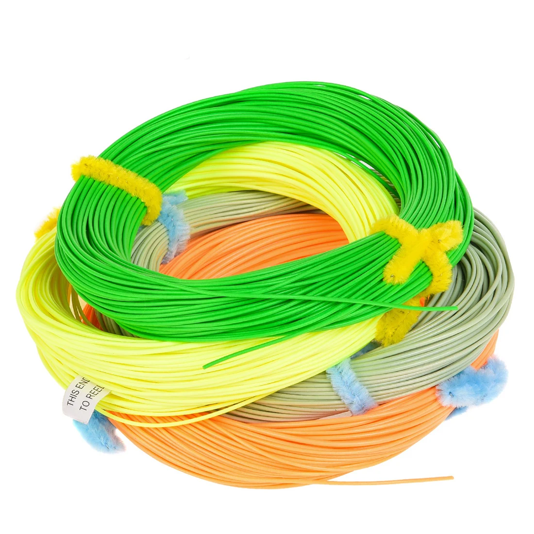 

【 Fly Fishing Multicolor Main Line 30 meters 】 45678 # No Joint WF Front Heavy Floating Water