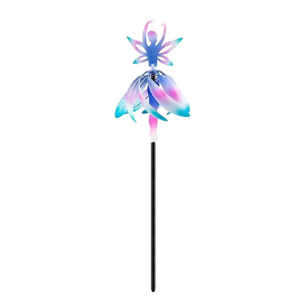 

Fairy Ballerina Wind Spinner Windmill Garden Wind Spinner Metal Garden Balcony Patio Decoration Windmill Decoration