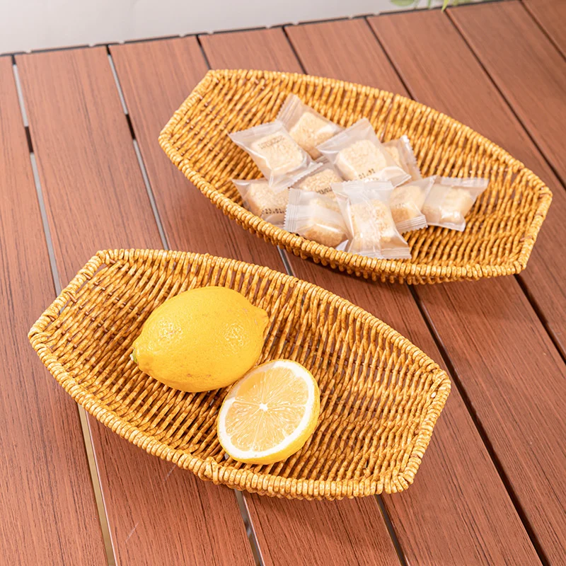 

CAMIGEL Creative Snack Bread Fruit Basket for Storage