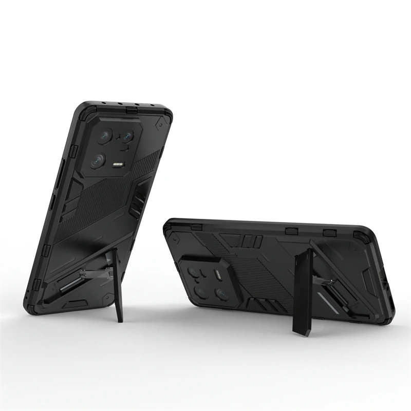 For Xiaomi Mi 13 Pro Cover For Mi 13 Pro Capas PC Shockproof Back Armor Phone Bumper Kickstand Shockproof For Fundas Mi 13 Pro